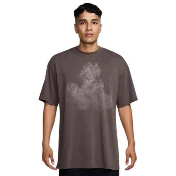 Nike Men's Max90 NSW Heavyweight T-Shirt SS Crew Ironstone Size XL NEW WITH TAGS - Picture 1 of 4